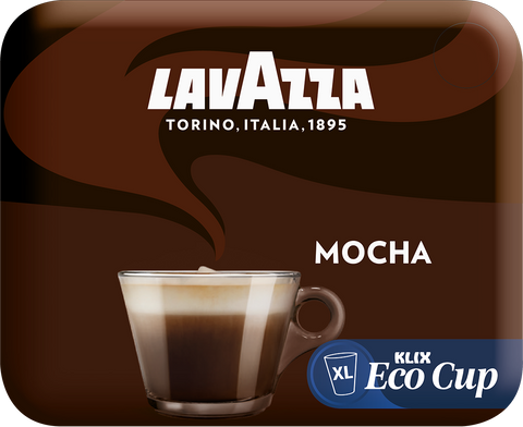 Klix Lavazza Mocha Coffee Eco Cup For Lavazza Professional Klix Office Coffee Machines